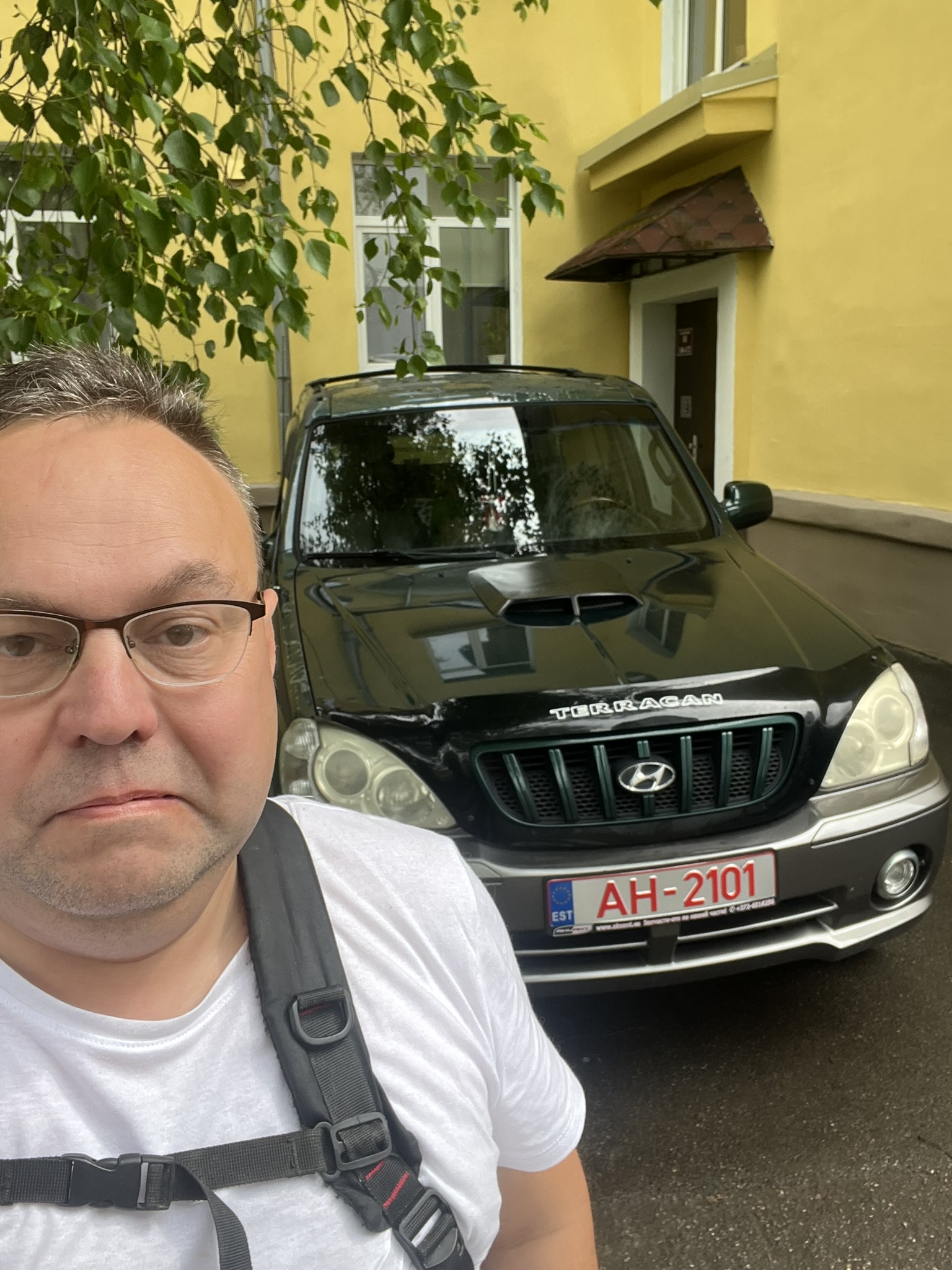 Vehicle before repair